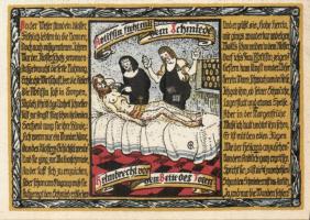 Német Birodalom/Weimari Köztársaság/ Helmarshaufen 1921. 50Pf + 1M + 2M 3klf, teljes sor T:I