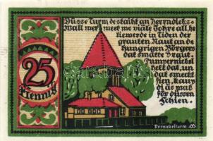 Német Birodalom/Weimari Köztársaság/ Osnabrück 1921. 5Pf + 10Pf + 25Pf + 50Pf(6x) + 75Pf 10klf, telj...