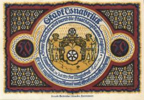 Német Birodalom/Weimari Köztársaság/ Osnabrück 1921. 5Pf + 10Pf + 25Pf + 50Pf(6x) + 75Pf 10klf, telj...