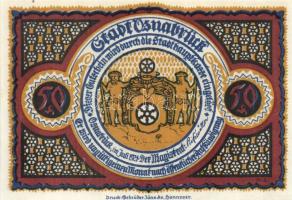 Német Birodalom/Weimari Köztársaság/ Osnabrück 1921. 5Pf + 10Pf + 25Pf + 50Pf(6x) + 75Pf 10klf, telj...