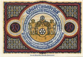 Német Birodalom/Weimari Köztársaság/ Osnabrück 1921. 5Pf + 10Pf + 25Pf + 50Pf(6x) + 75Pf 10klf, telj...