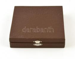 Mokkás kanál és desszertvilla készlet, dobozban, jó állapotban, 6+6 db