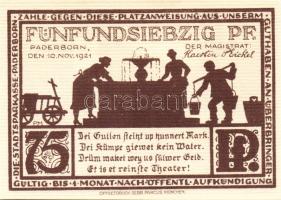 Német Birodalom/Weimari Köztársaság/ Marienwerder(1920)D.N. 10Pf + 25Pf + 50Pf 3klf db, teljes sor T...