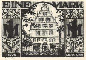 Német Birodalom/Weimari Köztársaság/ Paderborn 1921. 25Pf + 50Pf + 75Pf + 1M + 2M 5klf db, teljes so...