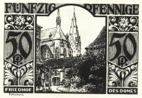 Német Birodalom/Weimari Köztársaság/ Paderborn 1921. 25Pf + 50Pf + 75Pf + 1M + 2M 5klf db, teljes so...