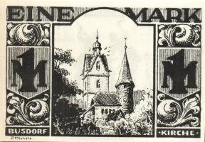 Német Birodalom/Weimari Köztársaság/ Paderborn 1921. 25Pf + 50Pf + 75Pf + 1M + 2M 5klf db, teljes so...