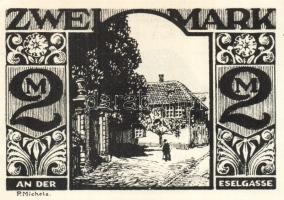 Német Birodalom/Weimari Köztársaság/ Paderborn 1921. 25Pf + 50Pf + 75Pf + 1M + 2M 5klf db, teljes so...