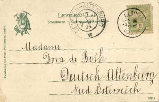 1904 Tátra, Magas Tátra, Vysoké Tatry; Kistarpatak, Kis-Tar-pataki-völgy. Kiadja Franz Pietschmann /...