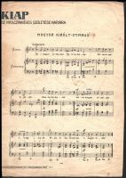 1910 Csete Lajos: Magyar király-hymnus. Szövegét írta, és zenéjét szerezte: - -. Emléklap I. Ferenc ...