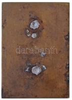 ~1930. "Hunyadi János Polgári Lövész Egyesület B.Pest VII. Ker." egyoldalas Br plakett &qu...