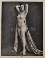 cca 1920-26 La Beauté Albumok 9 db, egyenként kb 30 oldalas erotikus fotókat tartalmazó album kísérő...