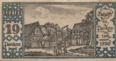 Német Birodalom/Weimari Köztársaság/ Berlin 1921. 50Pf(20x) 20klf db, teljes sor T:I