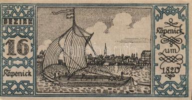 Német Birodalom/Weimari Köztársaság/ Berlin 1921. 50Pf(20x) 20klf db, teljes sor T:I