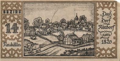 Német Birodalom/Weimari Köztársaság/ Berlin 1921. 50Pf(20x) 20klf db, teljes sor T:I