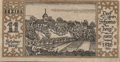 Német Birodalom/Weimari Köztársaság/ Berlin 1921. 50Pf(20x) 20klf db, teljes sor T:I