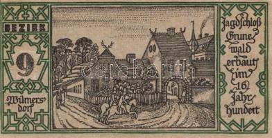 Német Birodalom/Weimari Köztársaság/ Berlin 1921. 50Pf(20x) 20klf db, teljes sor T:I