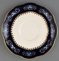 Zsolnay Pompadour mintás porcelán teás készlet, matricás, jelzett (3. osztályú), apró kopásnyomokkal