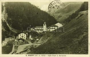 1930 Saint-Rhémy-en-Bosses, Valle Gran S. Bernardo / mountain pass