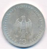 NSZK 1989J 10M Ag "800 éves Hamburg kikötője" T:2
FRG 1989J 10 Mark Ag "800th Annive...