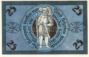 Német Birodalom/Weimari Köztársaság/ Torgau 1921. 5Pf + 10Pf + 25Pf + 50Pf 4klf db, teljes sor T:I