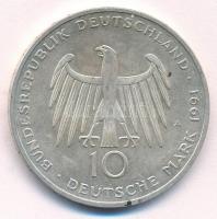 Németország 1991A 10M Ag "Német Egység - 200 éves a Brandenburgi Kapu" T:1-,2
Germany 199...