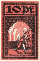 Német Birodalom/Weimari Köztársaság/ Merseburg 1921. 5Pf + 10Pf + 20Pf + 25Pf + 50Pf(6x) összesen 10...