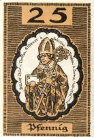 Német Birodalom/Weimari Köztársaság/ Merseburg 1921. 5Pf + 10Pf + 20Pf + 25Pf + 50Pf(6x) összesen 10...