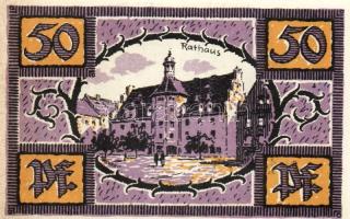 Német Birodalom/Weimari Köztársaság/ Merseburg 1921. 5Pf + 10Pf + 20Pf + 25Pf + 50Pf(6x) összesen 10...