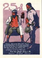 Német Birodalom/Weimari Köztársaság/ Plaue 1922. 10Pf + 25Pf + 50Pf 3klf db, teljes sor T:I