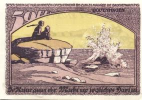 Német Birodalom/Weimari Köztársaság/ Boltenhagen 1922. 10Pf + 25Pf + 50Pf 3klf db, teljes sor T:I,I-