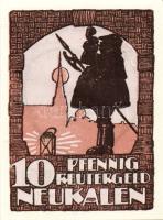 Német Birodalom/Weimari Köztársaság/ Neukalm 1922. 10Pf + 25Pf + 50Pf 3klf db, teljes sor T:I