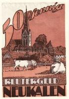 Német Birodalom/Weimari Köztársaság/ Neukalm 1922. 10Pf + 25Pf + 50Pf 3klf db, teljes sor T:I