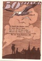 Német Birodalom/Weimari Köztársaság/ Neukalm 1922. 10Pf + 25Pf + 50Pf 3klf db, teljes sor T:I