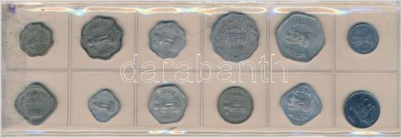 India 1959-1997. 2p-25p (12xklf) házi készítésű szuvenír tokban T:2,2-
India 1959-1997. 2 - 25 Pais...