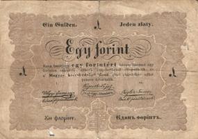 1848. 1Ft "Kossuth bankó" T:III/IV