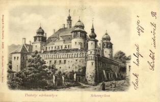 1900 Savnik, Schavnyik, Spissky Stiavnik; Thököly várkastély. Myskovszki Viktor kiadása / castle