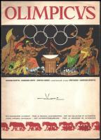 Olimpicus. Umorismo Sportivo. Roma 1960. Roma,1960, Ed. Antonio Clerici. Több nyelven. Kiadói papírkötés. Illusztrált, sport témájú az 1960-as római olimpiára kiadott képregény.