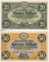 Zalaegerszeg / hadifogolytábor 1916. augusztus 15. 10f + 20f + 50f + 1K + 5K mindegyik arab sorozat-...