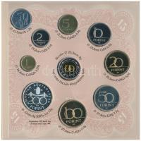 1998. 50f-200Ft (10xklf) forgalmi sor dísztokban + 1998. 100Ft alpakka "1848-1849. Szabadsághar...