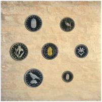 2005. 1Ft-100Ft (7xklf) forgalmi sor szettben + 2005. 10Ft "József Attila" T:PP halvány pa...