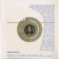 2000. 1Ft-200Ft (7xklf) forgalmi sor szettben + "200Ft Millenium" T:BU 
Adamo FO33