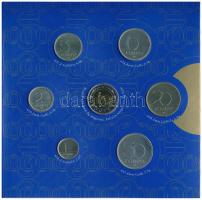 2000. 1Ft-200Ft (7xklf) forgalmi sor szettben + "200Ft Millenium" T:BU 
Adamo FO33
