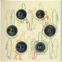 2011. 5Ft-200Ft (6xklf) "Az Európai Unió Tanácsának magyar elnöksége" forgalmi sor szettbe...