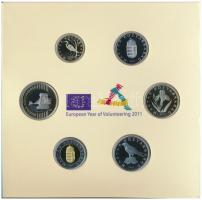 2011. 5Ft-200Ft (6xklf) "Az Európai Unió Tanácsának magyar elnöksége" forgalmi sor szettbe...