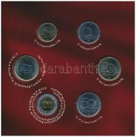 2012. 5Ft-200Ft (6xklf) elsőnapi veret, forgalmi sor dísztokban "Magyarország Alaptörvénye"...