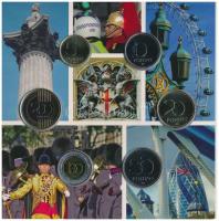 2012. 5Ft-200Ft (6xklf) forgalmi sor szettben, benne 2012. 3000Ft Ag "XXX. Nyári Olimpiai Játék...