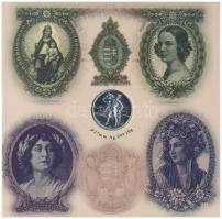 2007. 1Ft-100Ft (8xklf) "Berán Lajos és a pengő" forgalmi sor, benne "Berán Lajos és ...