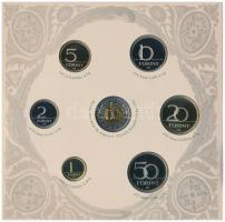 2007. 1Ft-100Ft (8xklf) "Berán Lajos és a pengő" forgalmi sor, benne "Berán Lajos és ...