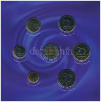 2007. 1Ft-100Ft (8xklf) "Római Szerződés" forgalmi sor, benne 50Ft "50 éves a Római S...