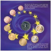 2007. 1Ft-100Ft (8xklf) forgalmi sor, benne 50Ft "50 éves a Római Szerződés" (2x) T:PP hal...